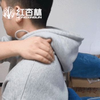 捏肩井穴
