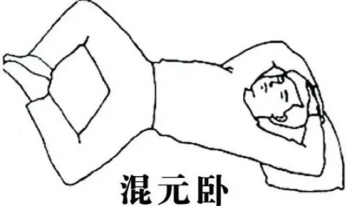 混元臥睡覺姿勢